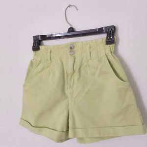 ZARA size 9 like green shorts